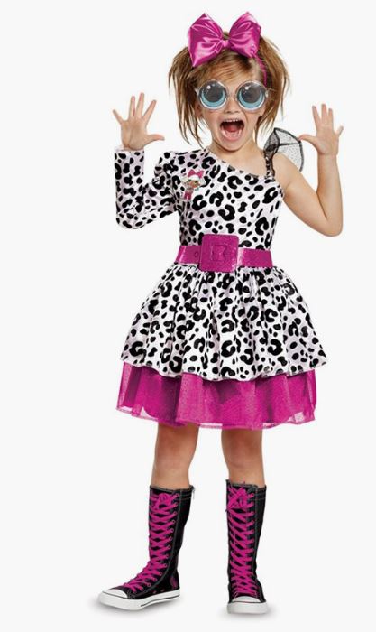 Disguise LOL Surprise Doll Diva Costume GIrl's Halloween Dress Up